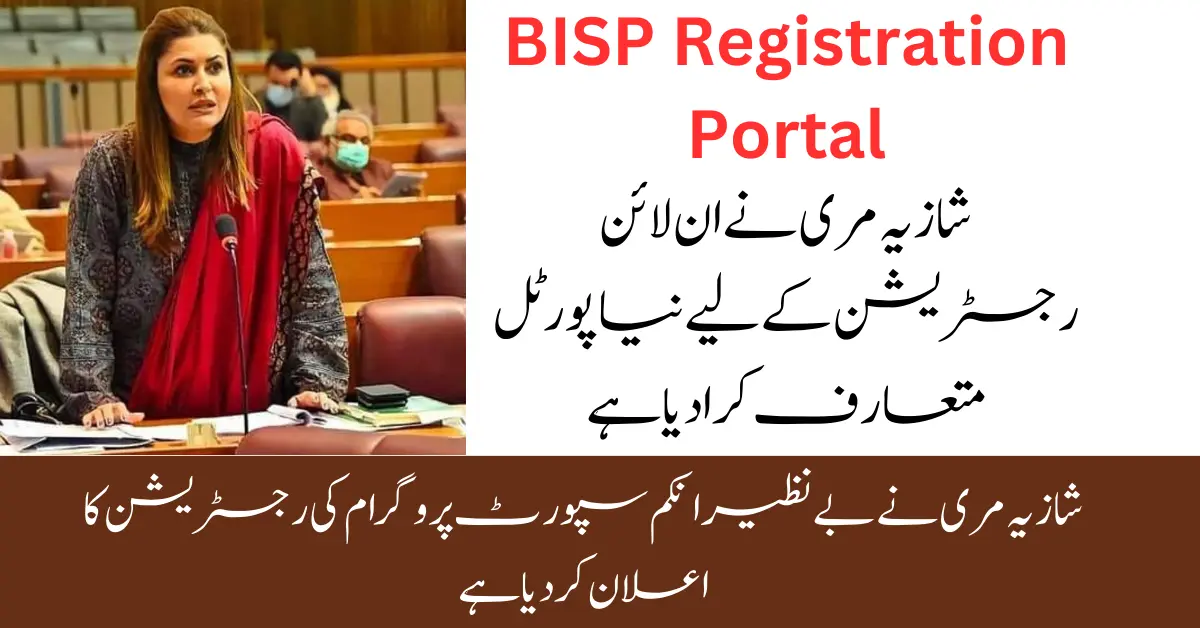 Benazir Income Support Programme Registration New Method 2024