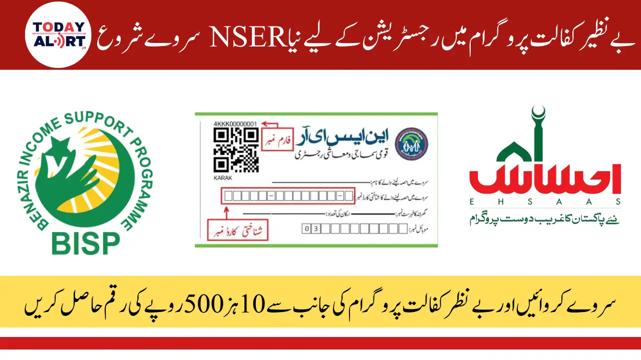 8171 NSER New Survey Registry Latest Method 2024 Of Benazir Kafaalat