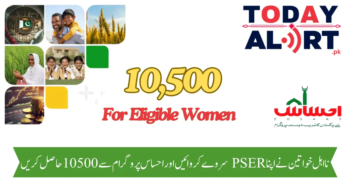 PSER Survey For Ineligible Women Who Can Get 10500 From Ehsaas Program