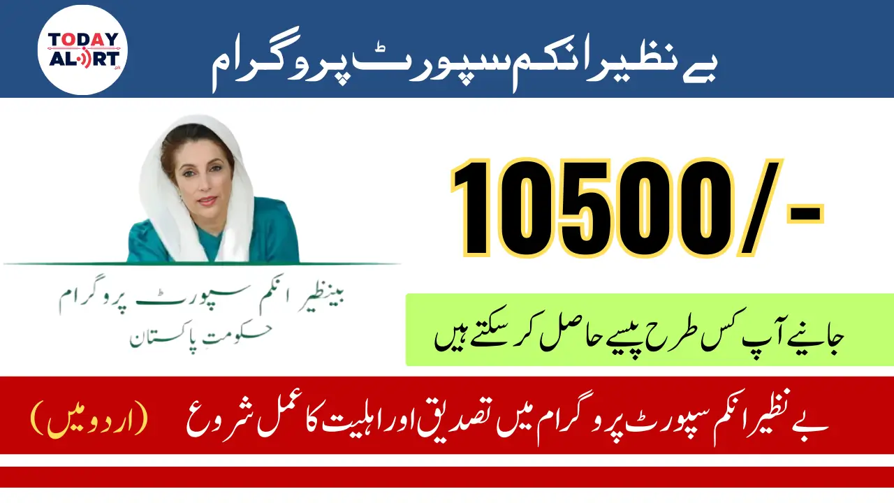 Benazir Income Support Program 10500 Payment Verification and Eligibility Check