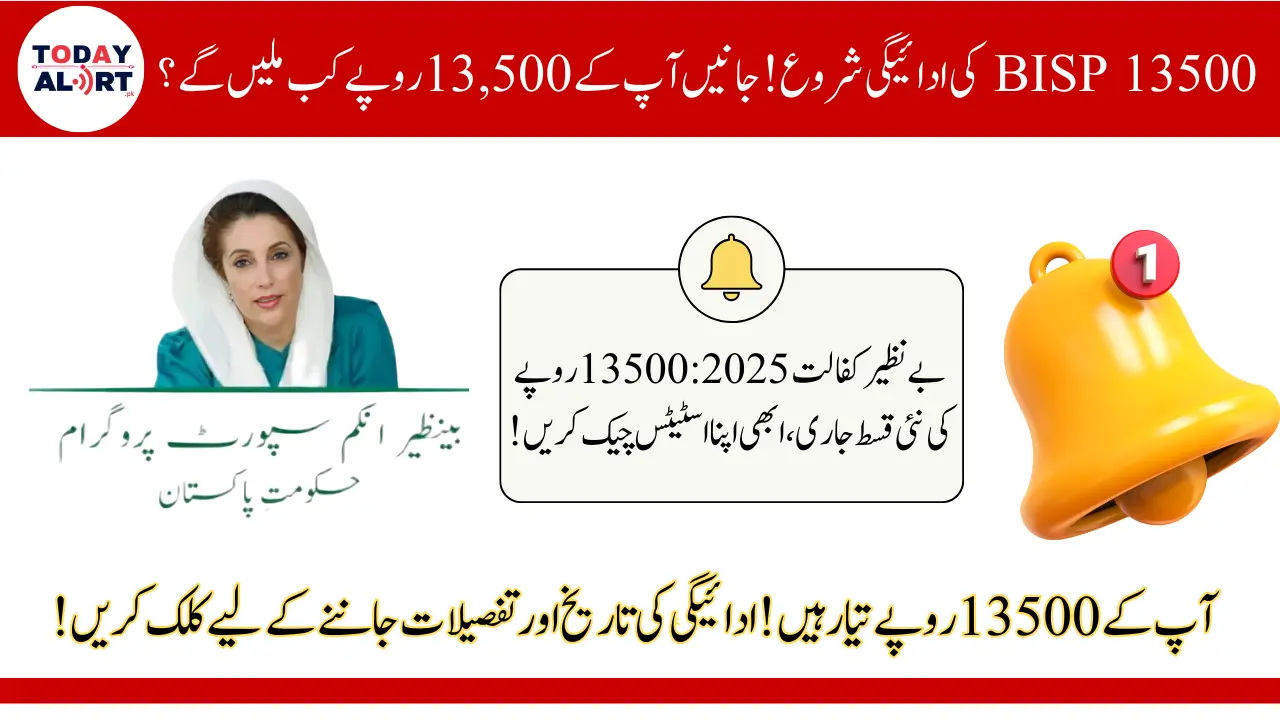 BISP 13500 Payment Notifications: Schedule, Eligibility, and Payment Process for January 2025