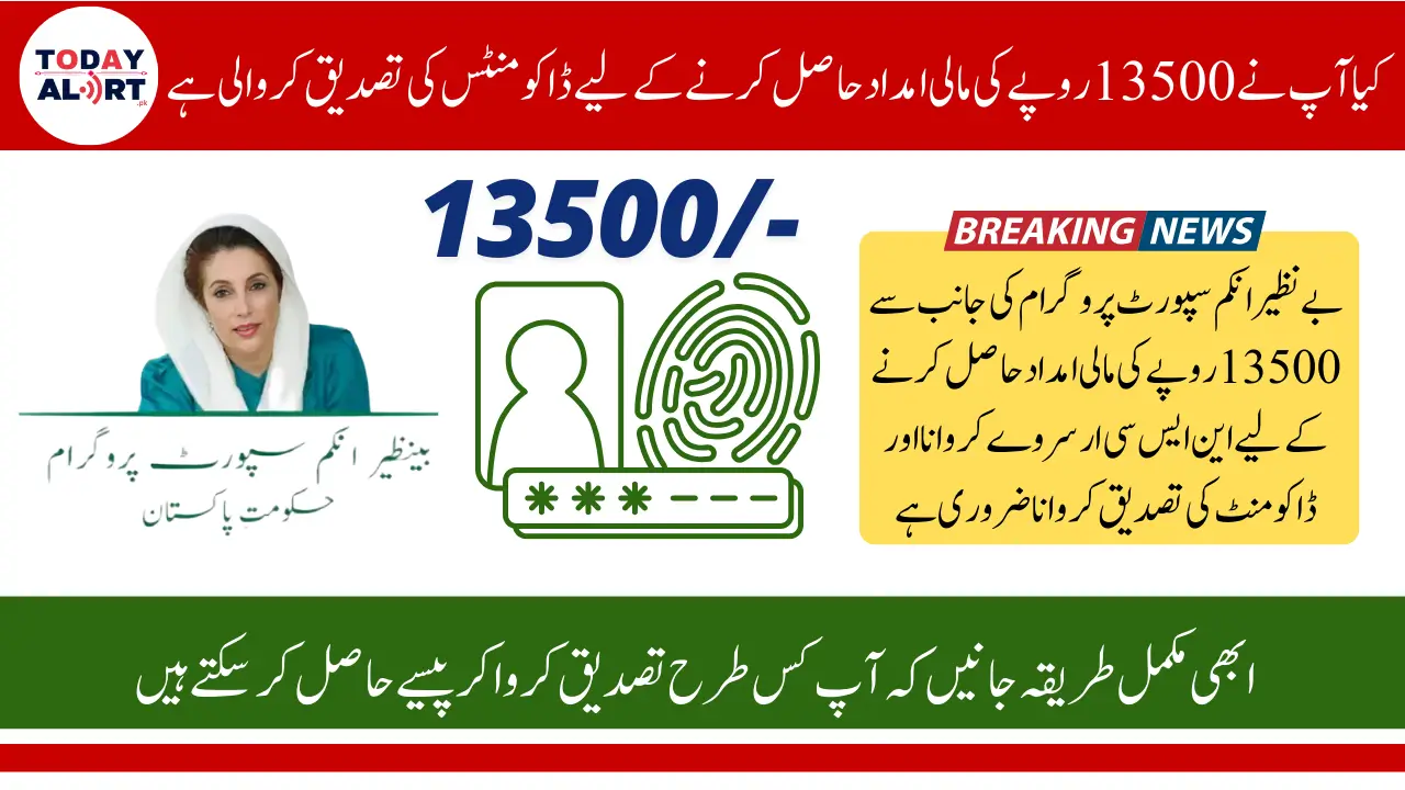 BISP Stipend Document Verification For Phase 1 January 2025