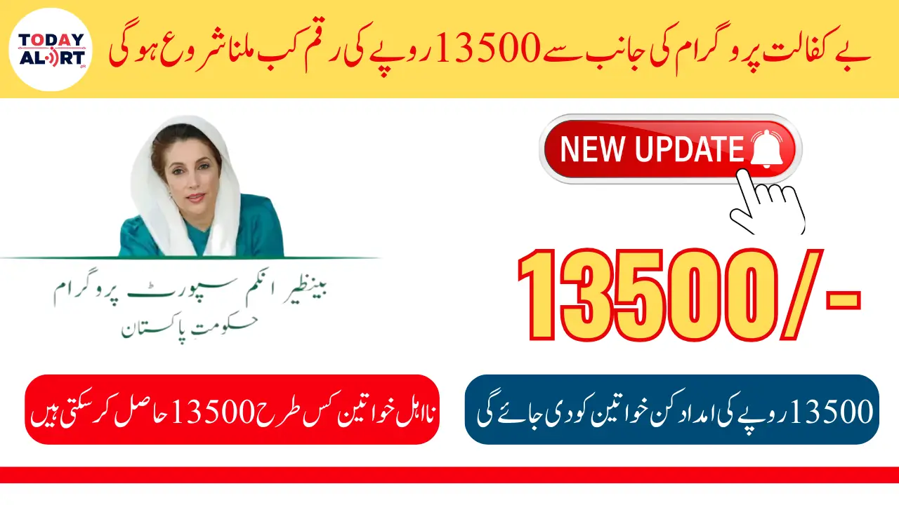 Benazir Kafaalat 13500 Payment Schedule: Bank Disbursement Plan for 2025