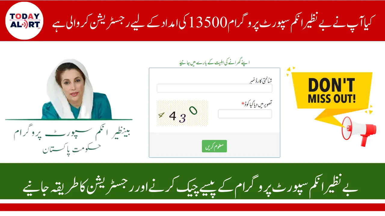 Benazir Support Initiative 2025 Phase 1 Payment Details and Registration