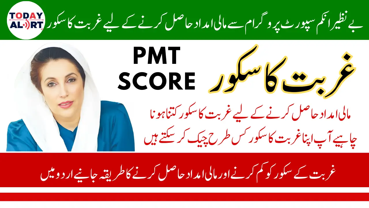 PMT Score Check For Benazir Kafaaalat and Ehsaas Program